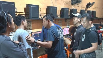 Grebek Kampung Narkoba di Warnet, 3 Pengunjung Diamankan Polisi