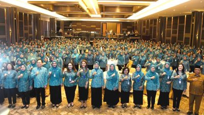 Pj Ketua PKK Sumut: Kader PKK Harus Cerdas Mengatasi Permasalahan Sosial di Masyarakat
