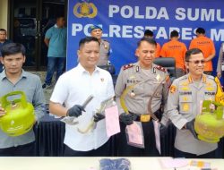 Polrestabes Medan Bekuk 15 Orang Bandit Jalanan yang Meresahkan