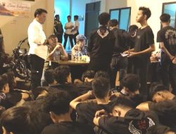 Ratusan Anggota Geng Motor Diamankan Polisi di Medan
