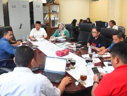 Bapemperda DPRD Medan Gelar Rapat Pembahasan Daftar Prioritas 2024