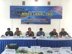 Penyeludupan 4 Kg Sabu Digagalkan Tim F1QR Lanal TBA