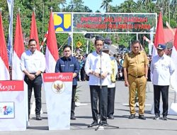 Presiden Jokowi Resmikan 9 Ruas Jalan di Sulut Senilai Rp 183 Miliar
