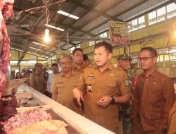 Pastikan Stok Pangan Aman Jelang Ramadan 1445 H, Wabup Sergai Sidak Pasar