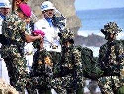 Disematkan Baret Ungu, 504 Prajurit Muda Resmi Jadi Petarung Marinir