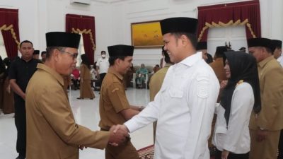 Wabup Lantik Sejumlah Pejabat di Lingkungan Pemkab Sergai