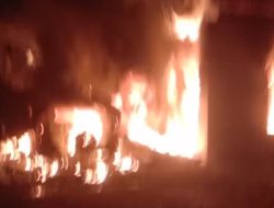 Polda Sumut Turunkan Tim ke Rumah Wartawan Diduga Dibakar OTK di Labuhanbatu