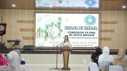 Pererat Tali Silaturahmi, TP PKK Kota Medan Gelar Halal bi Halal