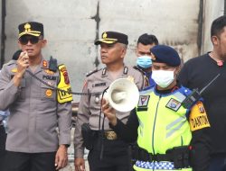 Polres Taput Olah TKP Penyebab Kebakaran Pasar Tradisional Tarutung