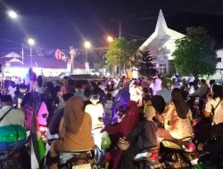 Ribuan Warga Tanjungbalai Turun ke Jalan Pawai Malam Takbiran