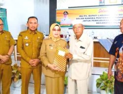 Pemkab Labuhan Batu Serahkan Sertifikat Tanah Hibah di Bilah Hulu