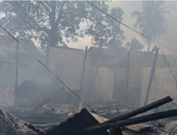 8 Rumah di Asrama Kowilhan Medan Perjuangan, Hangus Terbakar