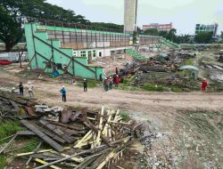Sisa Material Bangunan Stadion Teladan Telah Dilelang KPKNL Rp 1,6 M