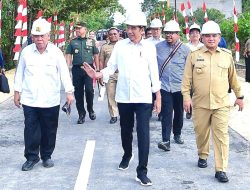 Presiden Jokowi Resmikan Inpres Jalan Daerah Sepanjang 165 Km di Sultra