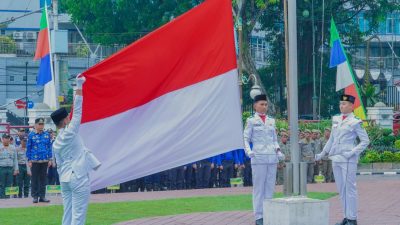 Irup Harkitnas di Balai Kota Medan, Bobby Nasution: Bangkit untuk Indonesia Emas