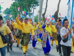 Ribuan Peserta Pawai Ta’aruf Meriahkan Pembukaan MTQ ke-57 Kota Medan