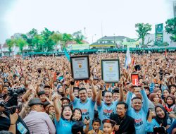 Pemecahan 2 Rekor MURI Warnai Gebyar Pendidikan Kota Medan 2024