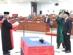 Ketua PN Medan Lantik Dr Sutarto MSi Menjadi Ketua DPRD Sumut