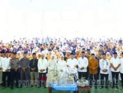 Sebanyak 318 Orang Jamaah Calon Haji Gunakan Kereta Api Menuju Medan