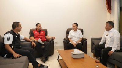 Pj Gubernur Sumut Agus Fatoni Bertemu Menpora Bahas Kesiapan PON