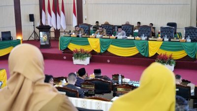 Wali Kota Medan Menerima Hasil Penjelasan Ranperda Inisiatif DPRD