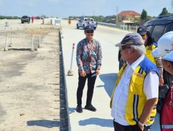 Tinjau Ruas Tol Kartosuro-Klaten, Menteri PUPR Berharap Beroperasi akhir Agustus