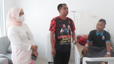 Darma Wijaya Manfaatkan Libur, Kunjungi Pasien dan Tinjau Fasilitas RSUD Sultan Sulaiman