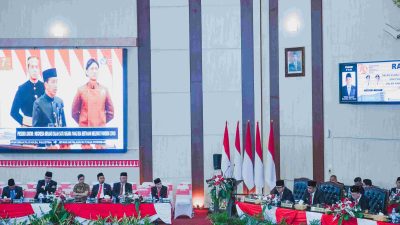 Paripurna DPRD Medan, Bobby Nasution Dengarkan Pidato Kenegaraan Presiden RI HUT ke-79 Kemerdekaan