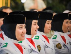 Bobby Nasution Jamu Makan Malam Paskibraka Kota Medan