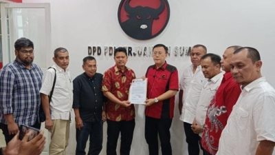 PDIP Resmi Dukung Ridha Dharmajaya sebagai Calon Wali Kota Medan