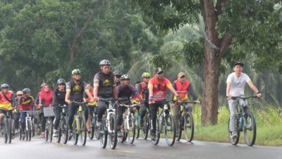 Fun Bike Peringati HUT 79 RI,  Bupati: Jaga Kebersamaan