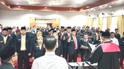 25 Anggota DPRD Tebingtinggi Periode 2024 – 2029 Dilantik