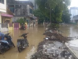 Banjir Merendam Sejumlah Wilayah di 4 Kecamatan Kota Tebing Tinggi