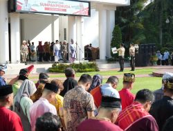 Upacara Sumpah Pemuda Dipimpin Plt Wali Kota dengan Busana Adat Melayu