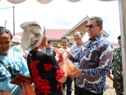 Pasar Murah di Toba, Warga Diuntungkan dengan Harga Terjangkau