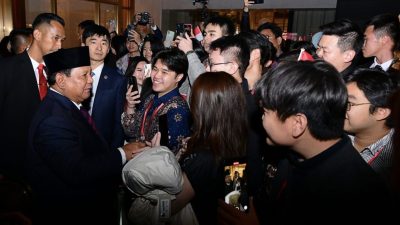 Kehadiran Presiden Prabowo di Beijing Mendapat Sambutan Hangat Mahasiswa dan Warga