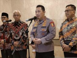 Kapolri Pastikan Sanksi Tegas bagi Anggota Terlibat Judi Online