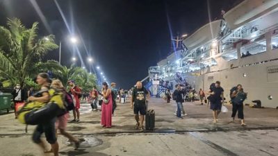 Dampak Erupsi Lewotobi, 1.012 Penumpang Tiba di  Pelabuhan Benoa Bali