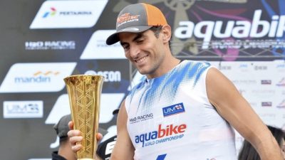 Rider asal Prancis, Francois Medori Juarai  Aquabike World Championship Hari Kedua di Dairi