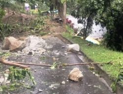 Tanah Longsor di Sibolangit, Jalur Medan-Berastagi Lumpuh Total