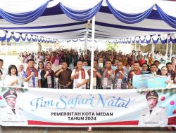 Pemko Medan Salurkan Bantuan Rp50 Juta untuk Gereja Santa Maria di Safari Natal
