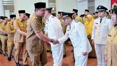 54 Pejabat Administrator dan Pengawas Dilantik, Ini Arahan Wali Kota Medan