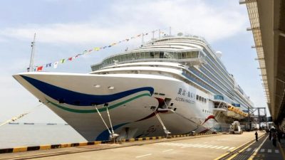 Debut Kapal Pesiar Besar China Catat 600.000 Kunjungan