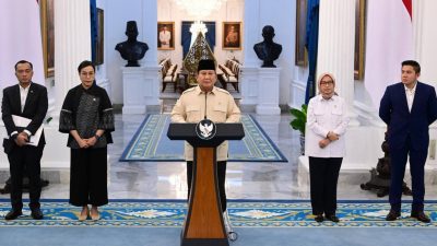THR dan Gaji ke-13 untuk 9,4 Juta Aparatur Negara, Prabowo Sampaikan Pengumuman Resmi