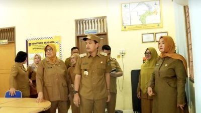 Pastikan Pelayanan Kesehatan Berjalan Optimal, Wali Kota Tinjau Tiga UPTD Puskesmas