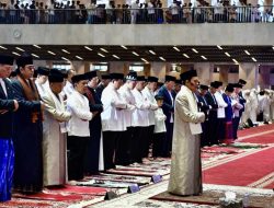 Presiden Prabowo Salat Idulfitri 1446 H di Masjid Istiqlal