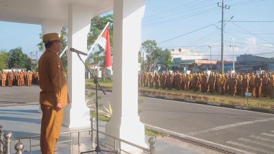 Pimpin Apel Perdana, Bupati Sergai Soroti Isu Pengelolaan Sampah dan Kebersihan Fasilitas Publik