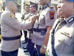 Kapolres Tebing Tinggi Pimpin Sertijab 5 PJU Polres Tebing Tinggi