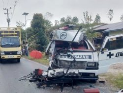 Kecelakaan Maut di Humbahas, Supir Mobil Jenazah Tewas