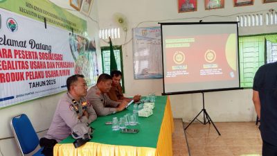 Sinergi Polri dan UMKM: Kapolsek Bandar Khalipah Hadiri Sosialisasi Legalitas Usaha